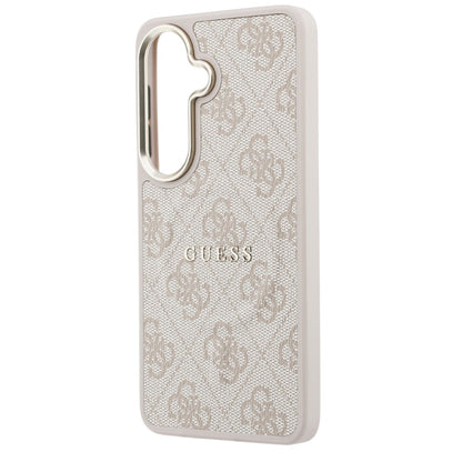 Etui MagSafe dla Samsung Galaxy S26 S942, Guess, 4G Embossed Ring, Różowy