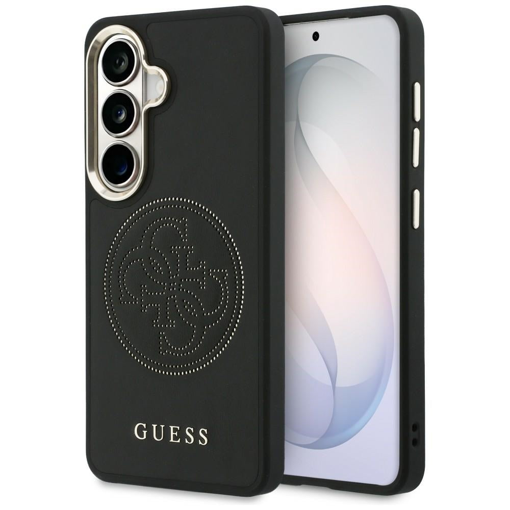 Etui MagSafe dla Samsung Galaxy S26 S942, Guess, Perforated Logo, Czarne