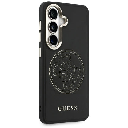 Etui MagSafe dla Samsung Galaxy S26 S942, Guess, Perforated Logo, Czarne
