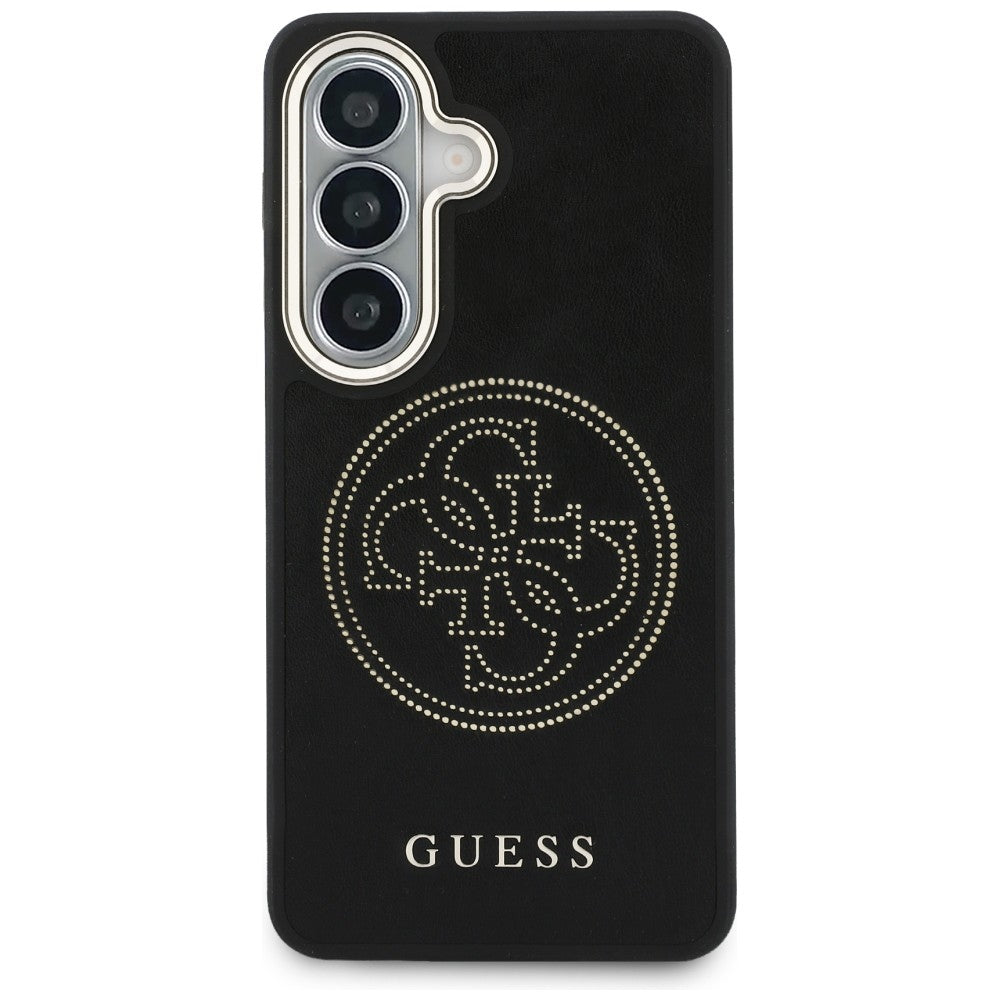 Etui MagSafe dla Samsung Galaxy S26 S942, Guess, Perforated Logo, Czarne