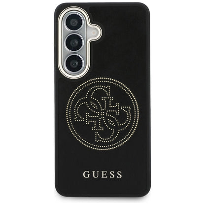 Etui MagSafe dla Samsung Galaxy S26 S942, Guess, Perforated Logo, Czarne