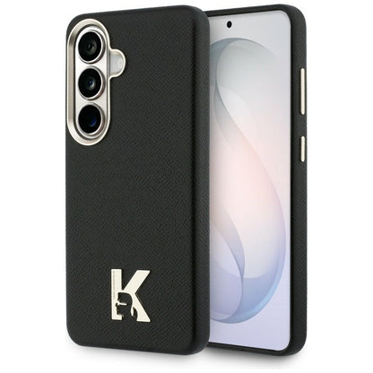 Etui MagSafe dla Samsung Galaxy S26 S942, Karl Lagerfeld, Karl Head Logo, Czarne
