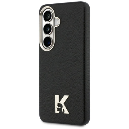 Etui MagSafe dla Samsung Galaxy S26 S942, Karl Lagerfeld, Karl Head Logo, Czarne