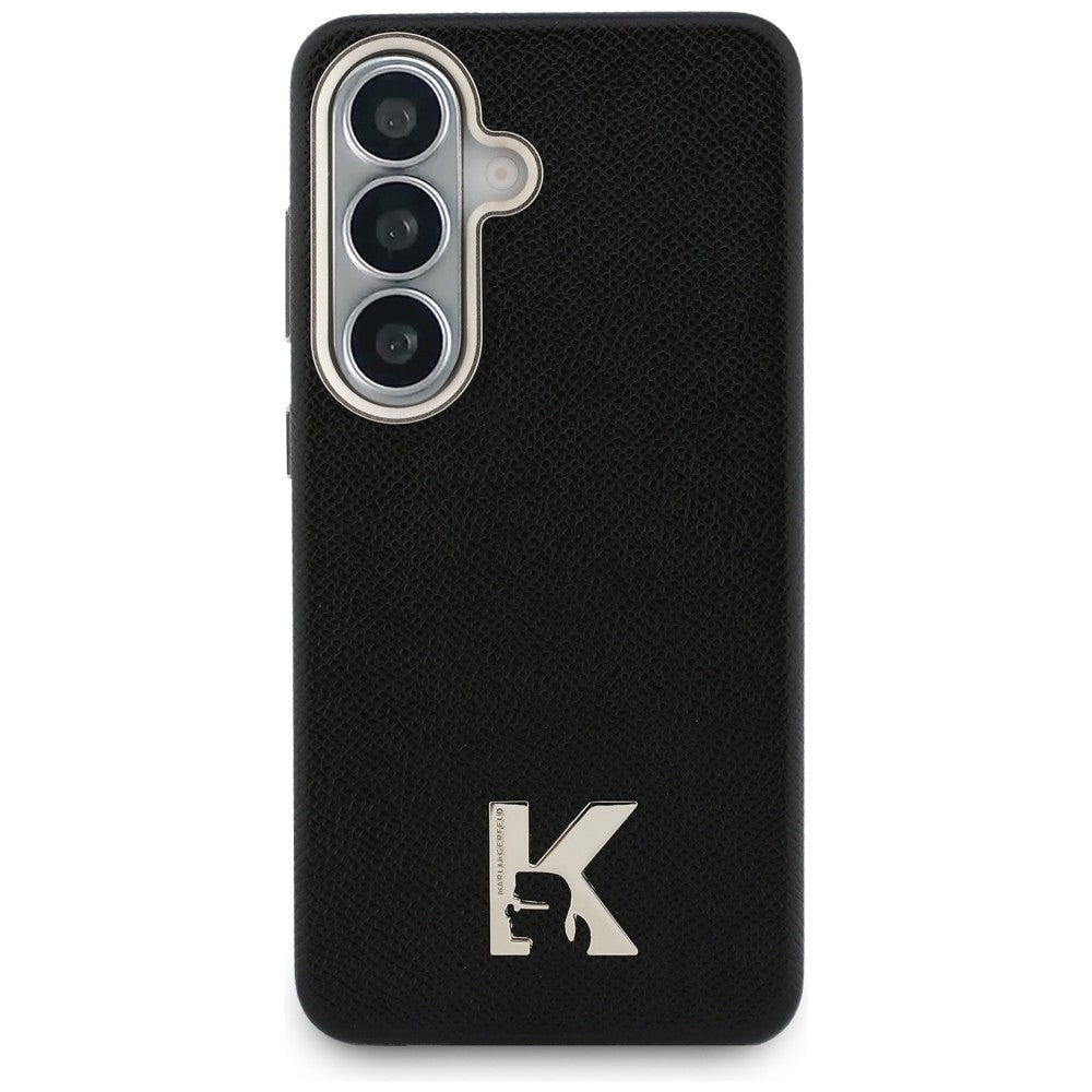Etui MagSafe dla Samsung Galaxy S26 S942, Karl Lagerfeld, Karl Head Logo, Czarne