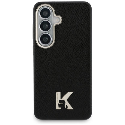 Etui MagSafe dla Samsung Galaxy S26 S942, Karl Lagerfeld, Karl Head Logo, Czarne