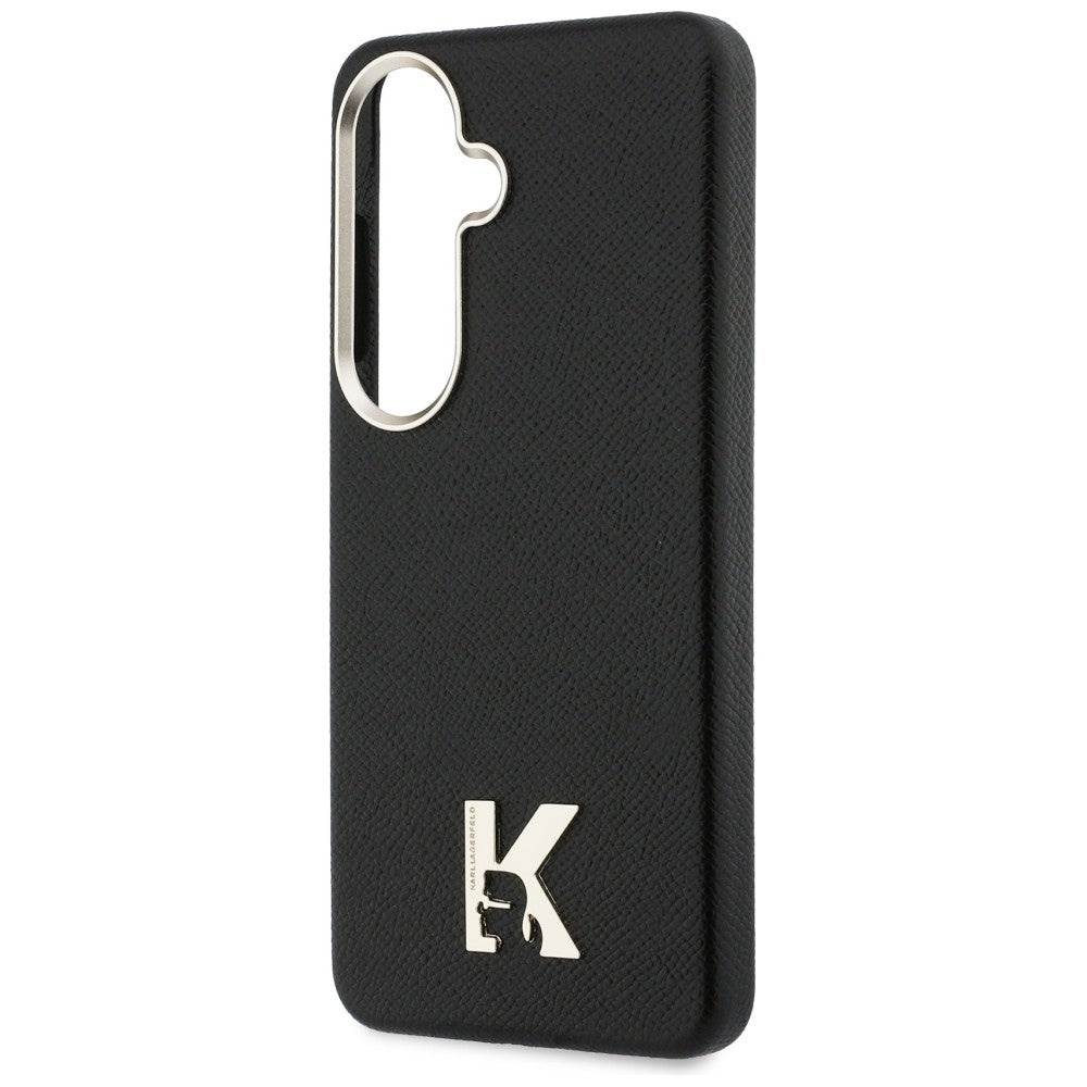 Etui MagSafe dla Samsung Galaxy S26 S942, Karl Lagerfeld, Karl Head Logo, Czarne