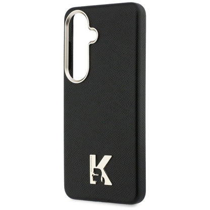Etui MagSafe dla Samsung Galaxy S26 S942, Karl Lagerfeld, Karl Head Logo, Czarne