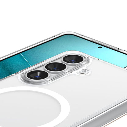 Etui MagSafe dla Samsung Galaxy S26 S942, Spigen, Ultra Hybrid, Przezroczyste Białe ACS10734