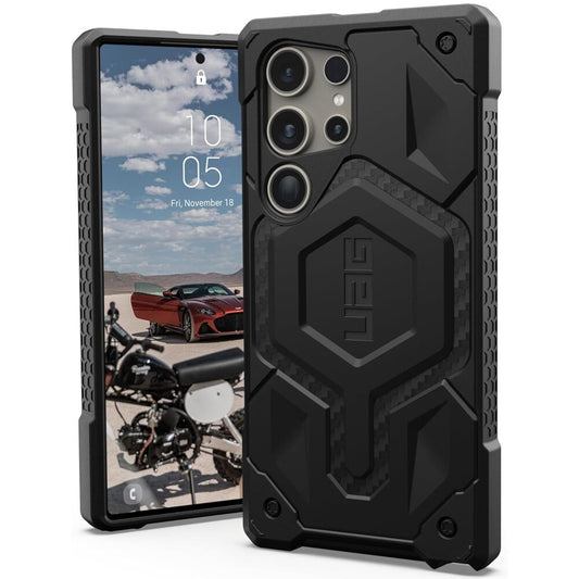 Etui MagSafe do Samsung Galaxy S26 S942, Urban Armor Gear, Monarch Pro Carbon, czarne