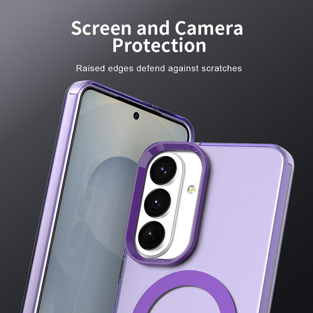 Etui MagSafe dla Samsung Galaxy S26, Techsuit, CandyCase, Fioletowy