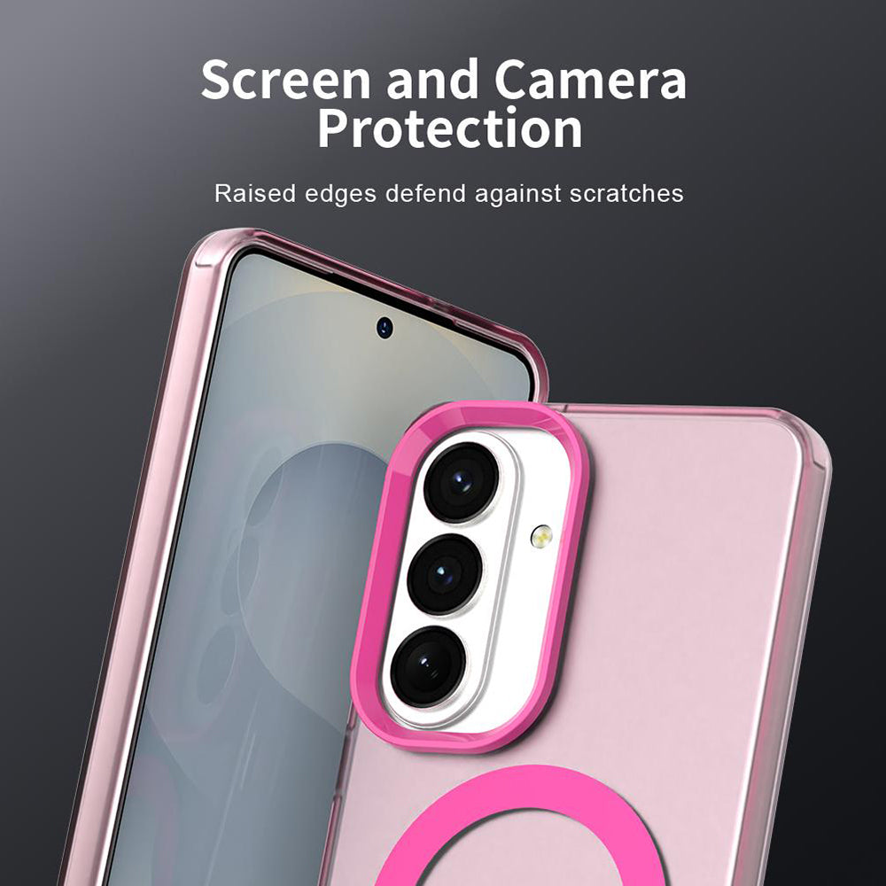 Etui MagSafe dla Samsung Galaxy S26, Techsuit, CandyCase, Różowy