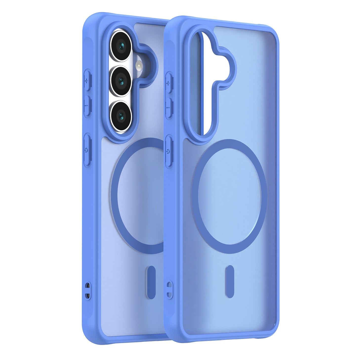 MagSafe Case for Samsung Galaxy S26, Techsuit, HaloFrost II, Blue