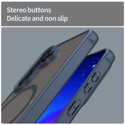 Etui MagSafe dla Samsung Galaxy S26, Techsuit, HaloFrost II, Granatowy