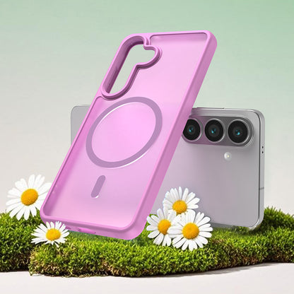 Etui MagSafe dla Samsung Galaxy S26, Techsuit, HaloFrost II, Różowy