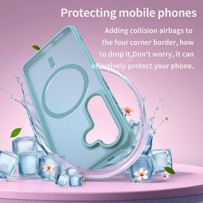 Etui MagSafe dla Samsung Galaxy S26, Techsuit, HaloFrost II, Jasnozielone