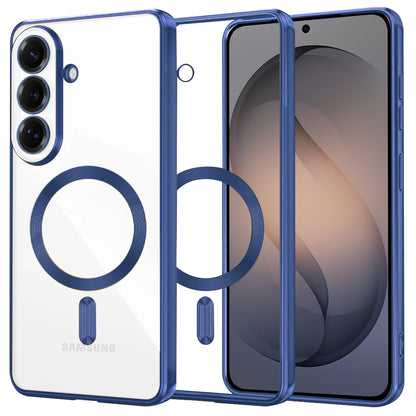 Etui MagSafe dla Samsung Galaxy S26, Techsuit, Luxury Crystal, Granatowe