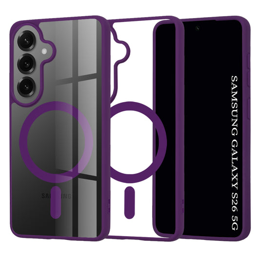 Etui MagSafe dla Samsung Galaxy S26, Techsuit, Pro, Fioletowy