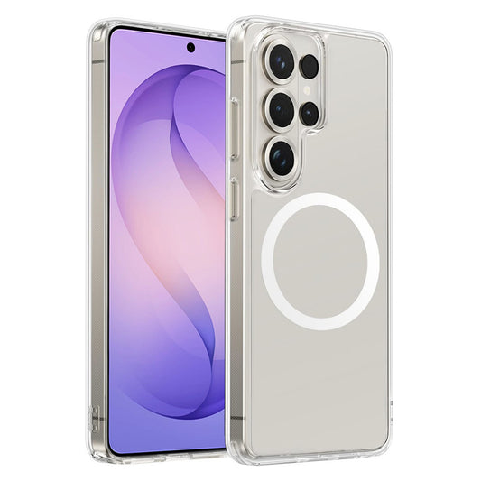 Etui MagSafe dla Samsung Galaxy S26 Ultra S948, Blueo, Crystal+ Anti-Drop, Przezroczyste