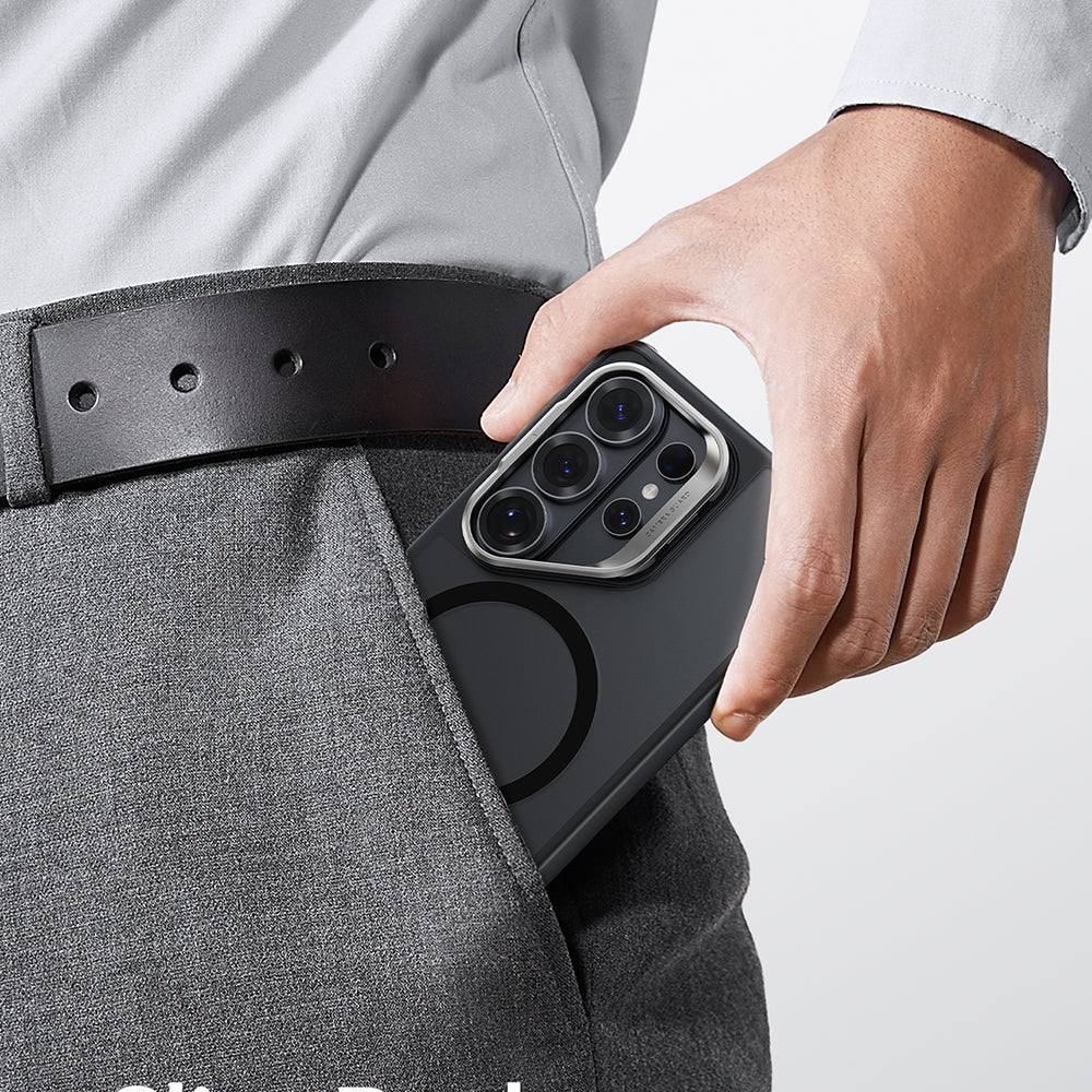 Etui MagSafe dla Samsung Galaxy S26 Ultra S948, ESR, Classic Hybrid Kickstand, Czarne Satynowe