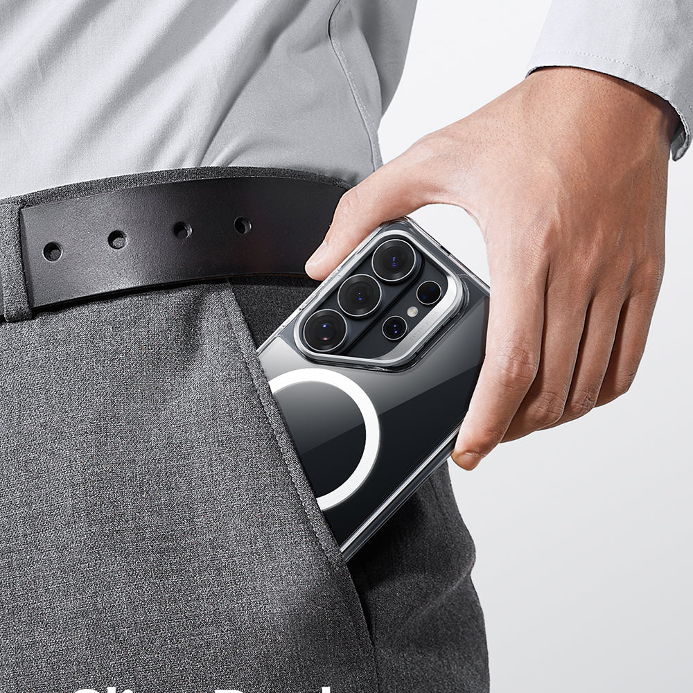 Etui MagSafe dla Samsung Galaxy S26 Ultra S948, ESR, Classic Hybrid Kickstand, Przezroczyste