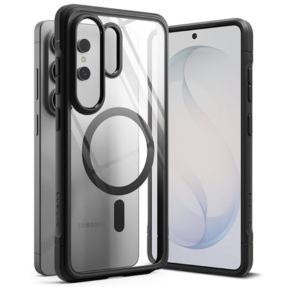 Etui MagSafe dla Samsung Galaxy S26 Ultra, Ringke, Fusion Bold, Czarne