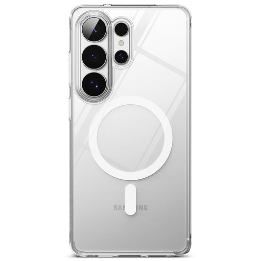 Etui MagSafe dla Samsung Galaxy S26 Ultra, Ringke, Fusion, Przezroczyste