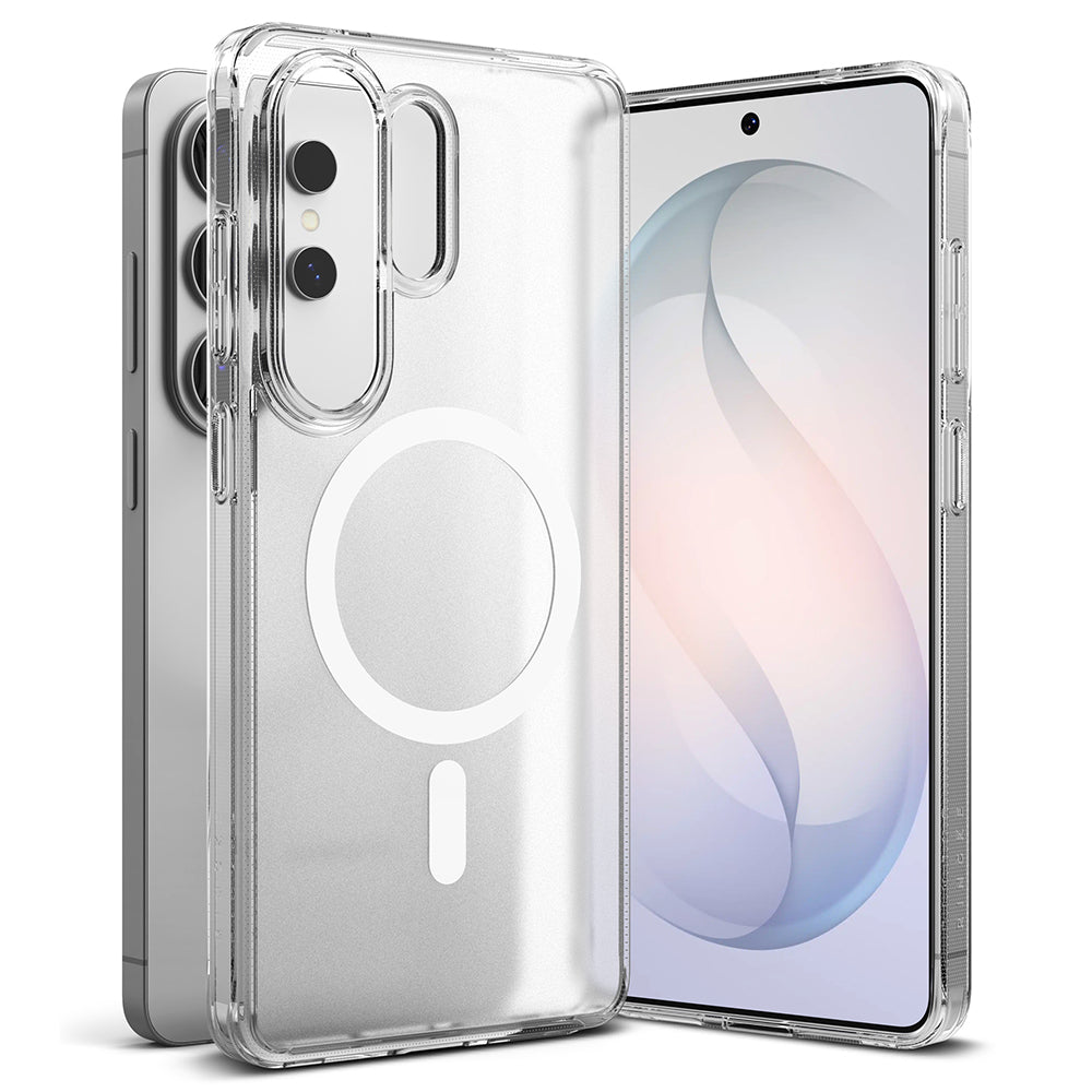 Etui MagSafe dla Samsung Galaxy S26 Ultra, Ringke, Fusion, Matowe Przezroczyste