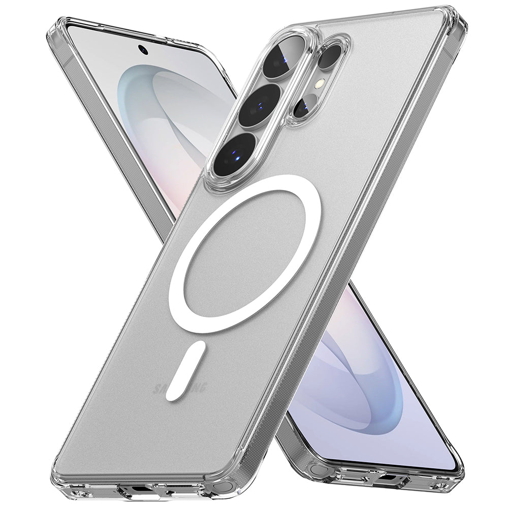 Etui MagSafe dla Samsung Galaxy S26 Ultra, Ringke, Fusion, Matowe Przezroczyste