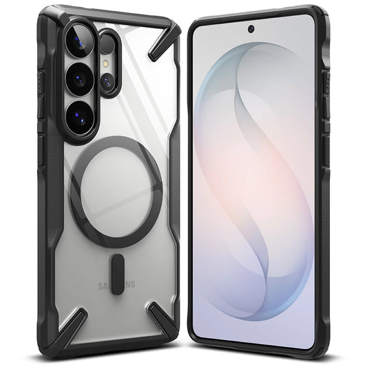 Etui MagSafe dla Samsung Galaxy S26 Ultra, Ringke, Fusion X, Czarne