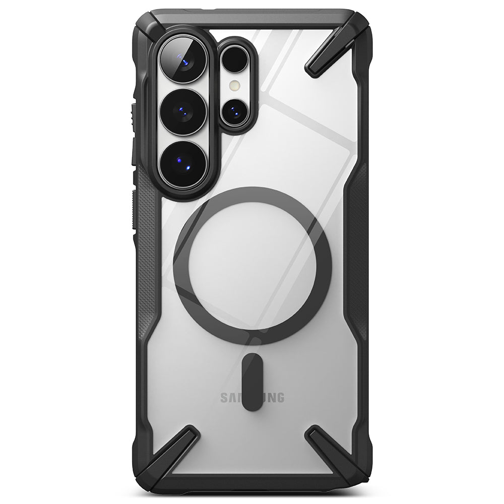 Etui MagSafe dla Samsung Galaxy S26 Ultra, Ringke, Fusion X, Czarne