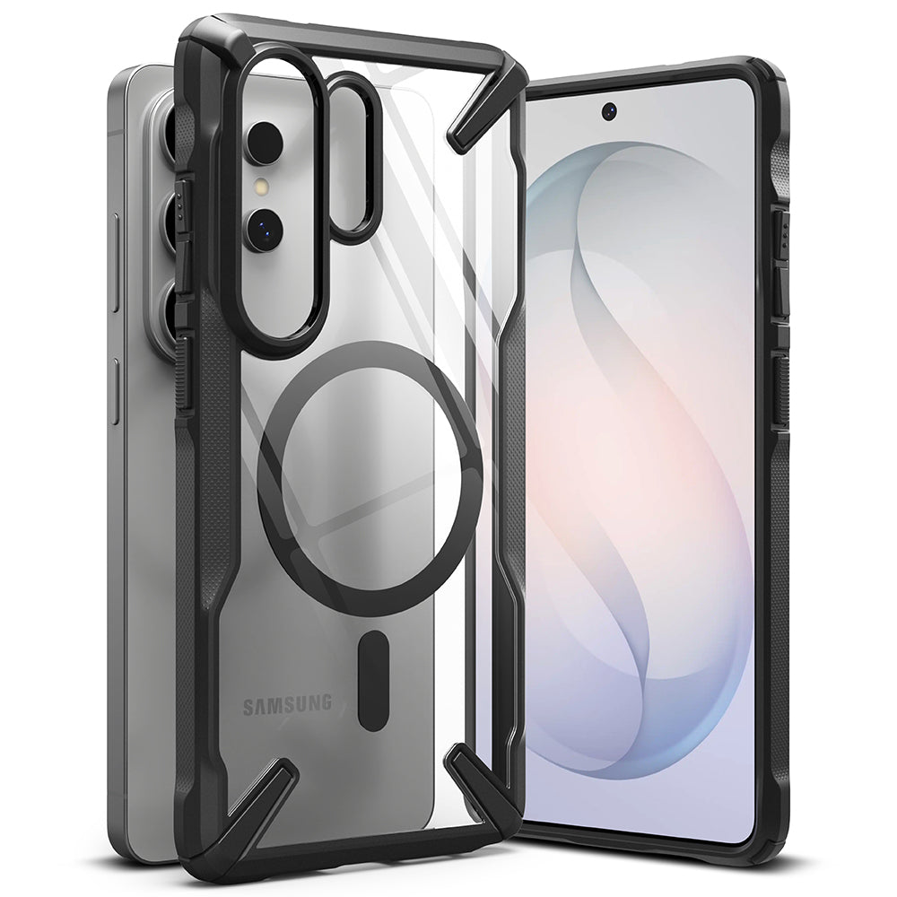 Etui MagSafe dla Samsung Galaxy S26 Ultra, Ringke, Fusion X, Czarne