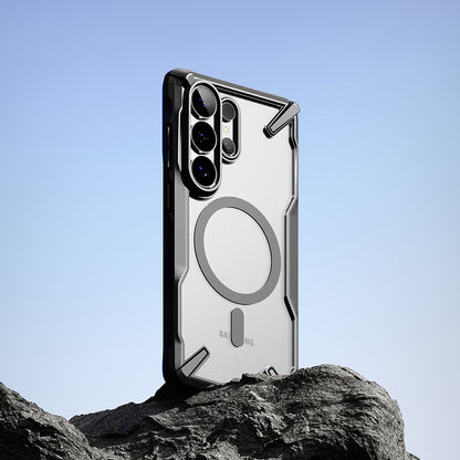 Etui MagSafe dla Samsung Galaxy S26 Ultra, Ringke, Fusion X, Czarne