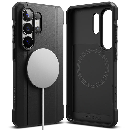 Etui MagSafe dla Samsung Galaxy S26 Ultra, Ringke, Onyx Alpha, Czarne