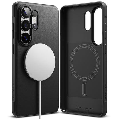 Etui MagSafe dla Samsung Galaxy S26 Ultra, Ringke, Onyx, Czarne