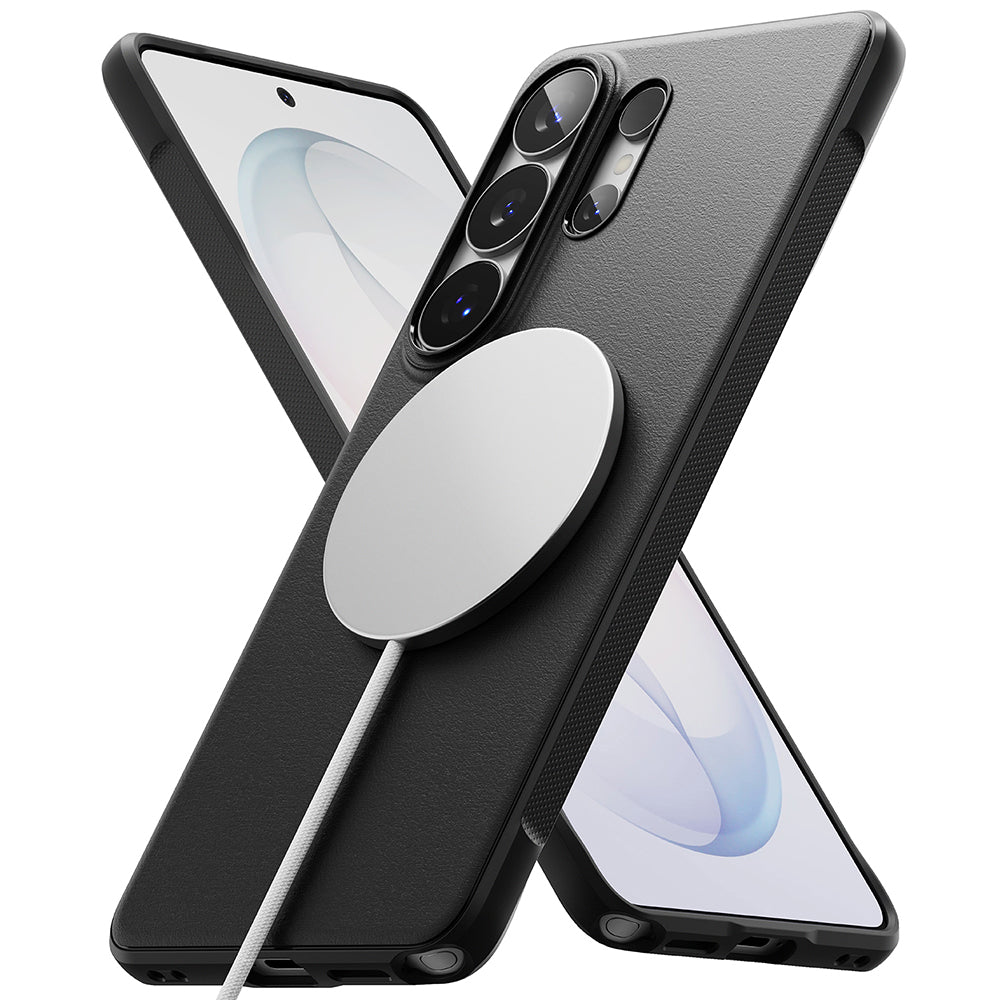 Etui MagSafe dla Samsung Galaxy S26 Ultra, Ringke, Onyx, Czarne