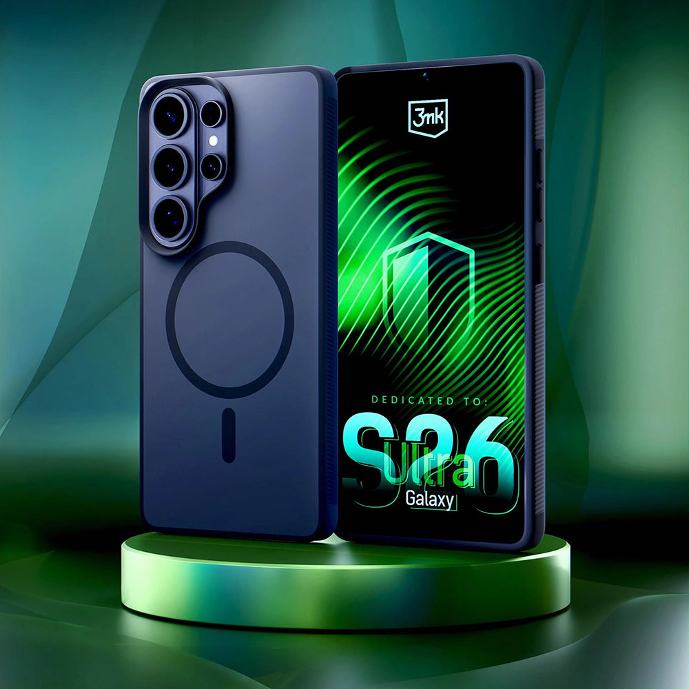 Etui MagSafe dla Samsung Galaxy S26 Ultra S948, 3MK, Smoke MagCase, Szare