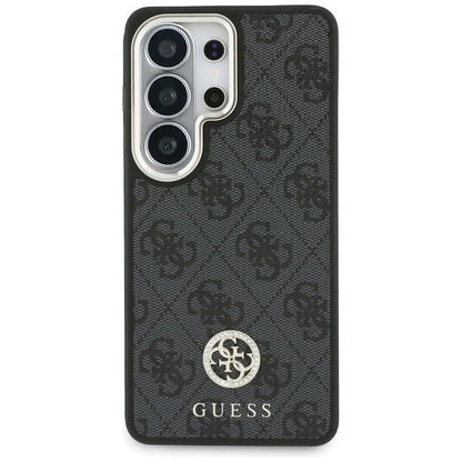 Etui MagSafe dla Samsung Galaxy S26 Ultra S948, GUESS, 4G Big Rhinestone Triangle Strap, Czarne