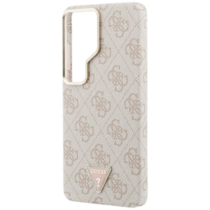 Etui MagSafe dla Samsung Galaxy S26 Ultra S948, Guess, 4G Triangle Logo, Różowy