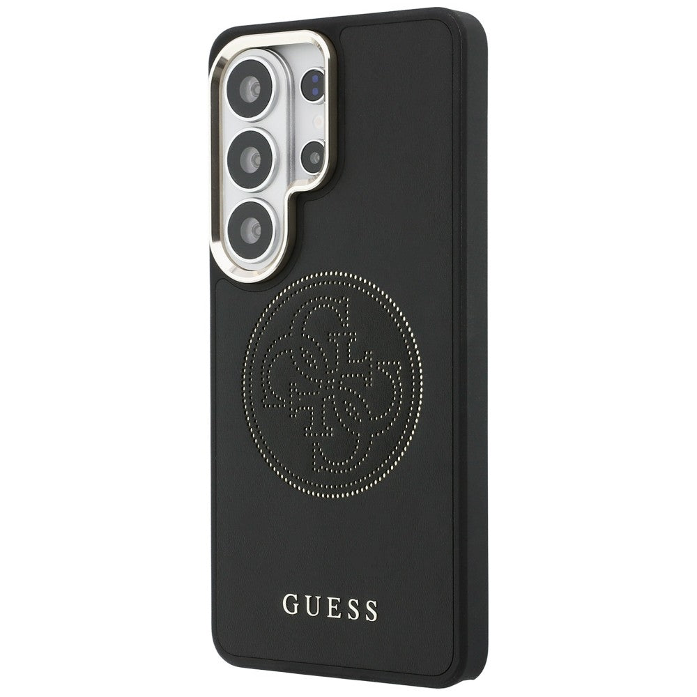 MagSafe Case for Samsung Galaxy S26 Ultra S948, Guess, Perforated Logo, Black