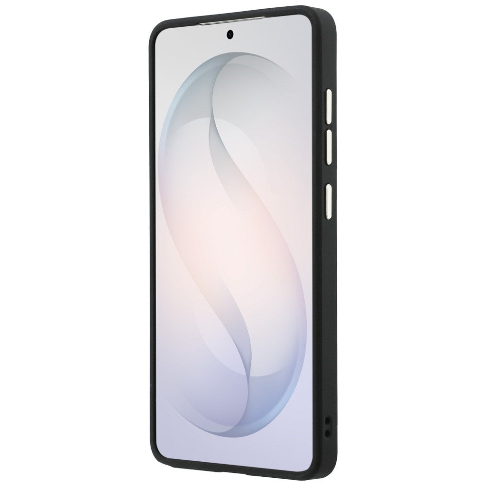 Etui MagSafe dla Samsung Galaxy S26 Ultra S948, GUESS, Saffiano Peony Embossed Ring, Czarne