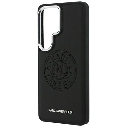Etui MagSafe dla Samsung Galaxy S26 Ultra S948, Karl Lagerfeld, Karl Round Point Logo, Czarne
