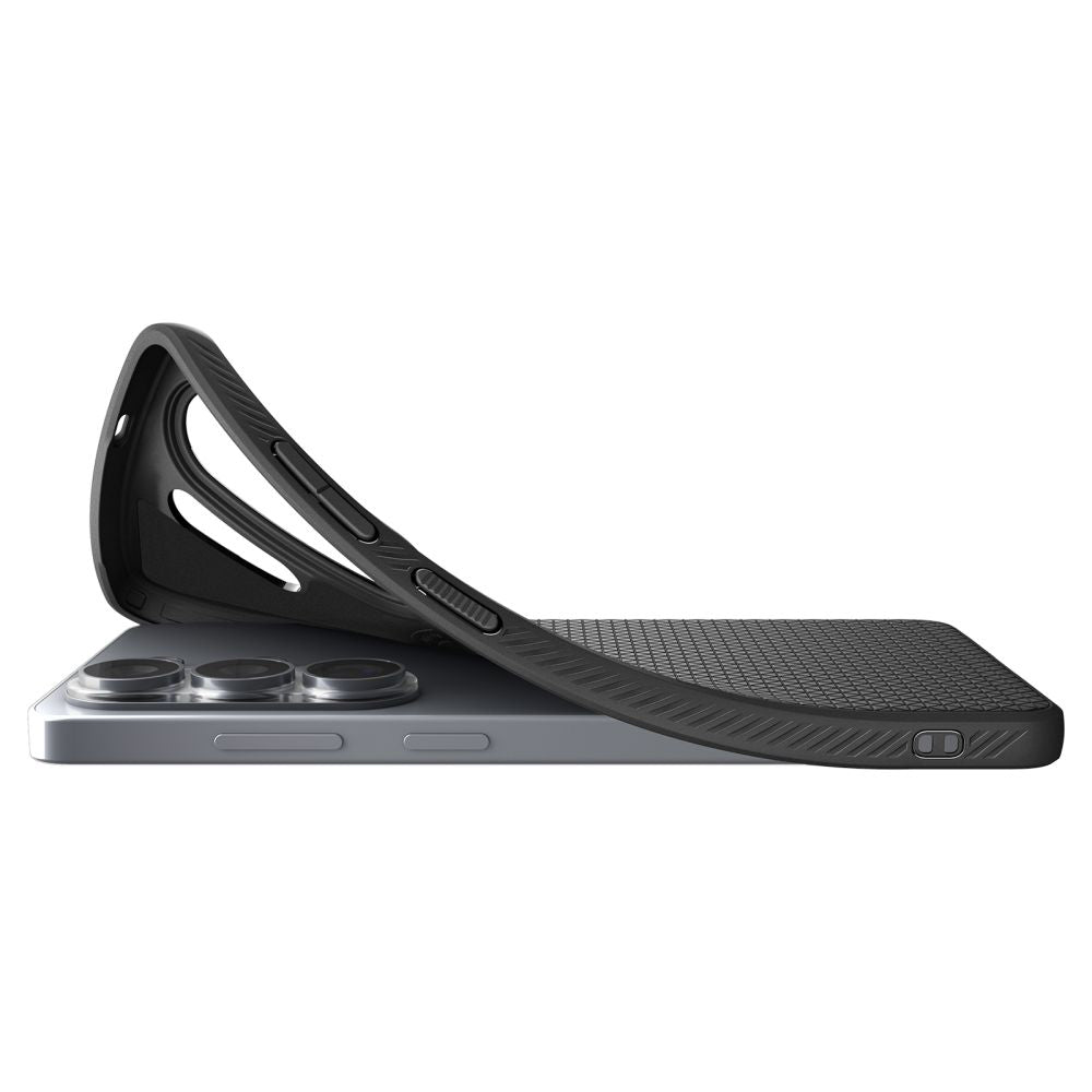 Etui MagSafe dla Samsung Galaxy S26 Ultra S948, Spigen, Liquid Air, Czarne Matowe ACS10674
