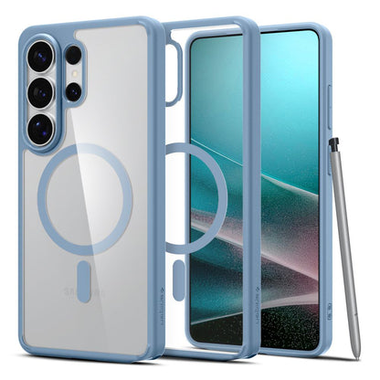 Etui MagSafe dla Samsung Galaxy S26 Ultra S948, Spigen, Ultra Hybrid, Bleu ACS11207