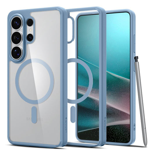 MagSafe Case for Samsung Galaxy S26 Ultra S948, Spigen, Ultra Hybrid, Blue ACS11207