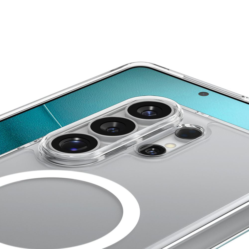 MagSafe Case for Samsung Galaxy S26 Ultra S948, Spigen, Ultra Hybrid, White Transparent ACS10679