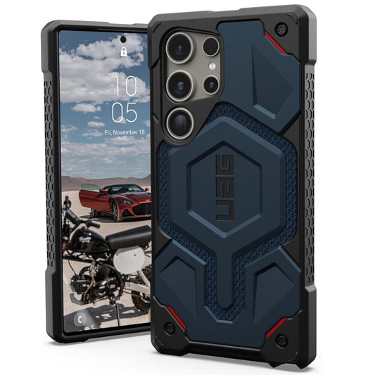 Etui MagSafe do Samsung Galaxy S26 Ultra S948, Urban Armor Gear, Monarch Pro Kevlar, granatowy