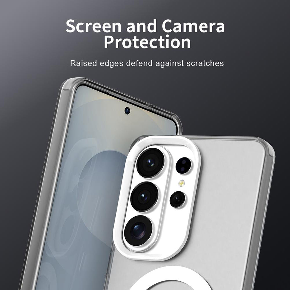 Etui MagSafe dla Samsung Galaxy S26 Ultra, Techsuit, CandyCase, Biały