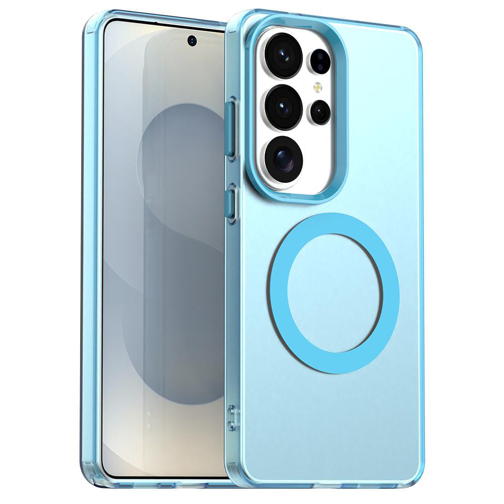 Etui MagSafe dla Samsung Galaxy S26 Ultra, Techsuit, CandyCase, Niebieskie