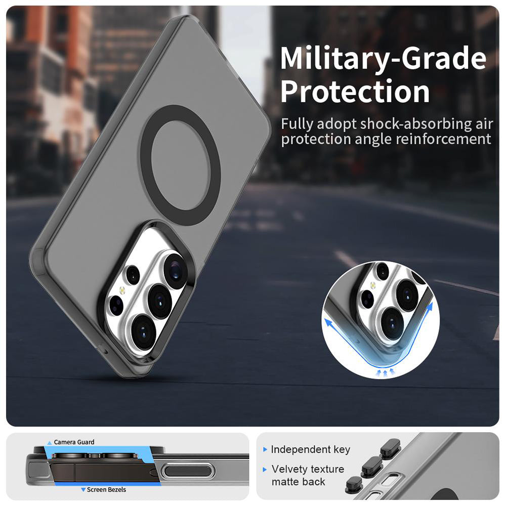 Etui MagSafe dla Samsung Galaxy S26 Ultra, Techsuit, CandyCase, Czarne