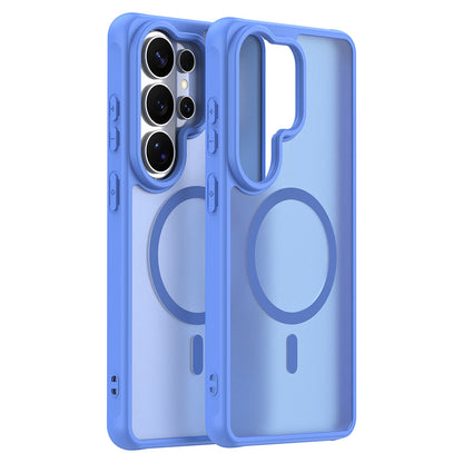 MagSafe Case for Samsung Galaxy S26 Ultra S948, Techsuit, HaloFrost II, Blue
